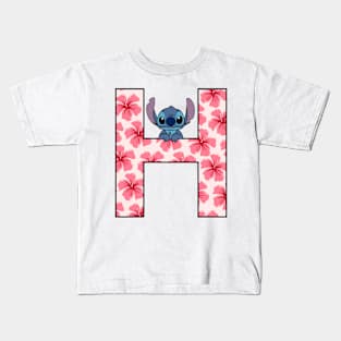 Stitch letter Kids T-Shirt